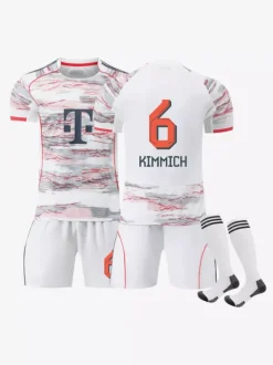Maillot extérieur du club de football n°6 Kimmich n°9 Kane n°42 Musiala n°25 Müller 3 pièces 25/26