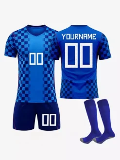 Maillot extérieur personnalisé de l'équipe nationale croate 2026 pour adultes et enfants