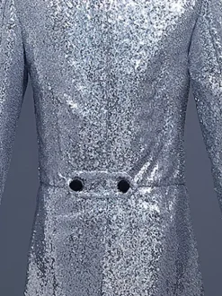 Manteau de smoking noir Sequni vêtements rétro Costumes rétro pour hommes Bourgogne