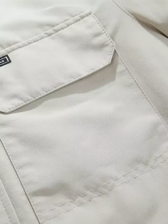 Manteau matelassé mi-long épais à capuche pour homme