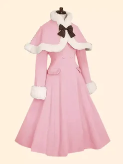 Manteau Sweet Lolita manteau manteau de manteau de papillon olive Olive synthétique Lolita Outwears Déguisements Halloween