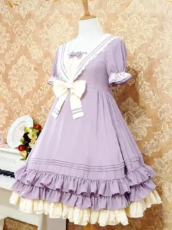 Marin Style Robe Lolita attirante en chiffon Déguisements Halloween