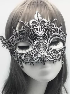 Masque de mascarade synthétique pour adulte - Accessoires de costume