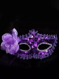 Masque de mascarade synthétique accessoires de costume masque de fête de déesse sexy