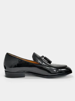 Mocassins à enfiler en cuir à pompons pour hommes chaussures décontractées antidérapantes légères formelles mode affaires fête mariage bal de promo