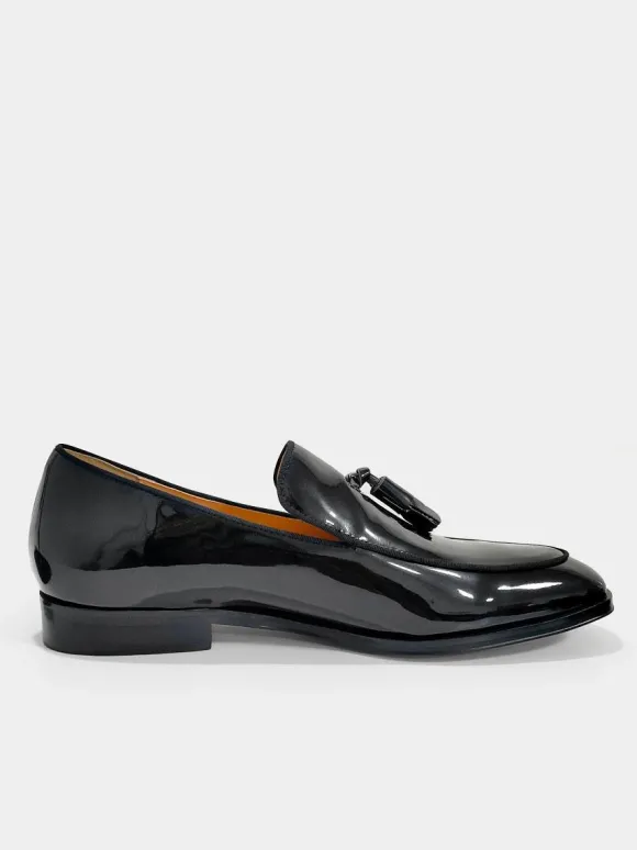 Mocassins à enfiler en cuir à pompons pour hommes chaussures décontractées antidérapantes légères formelles mode affaires fête mariage bal de promo