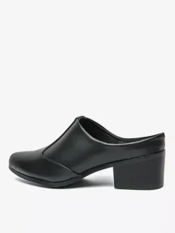Mocassins à enfiler pour hommes chaussures à talons épais en PU