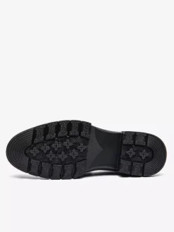 Mocassins à pampilles en daim pour hommes chaussures à enfiler bout rond antidérapantes résistantes à l'usure semelle épaisse