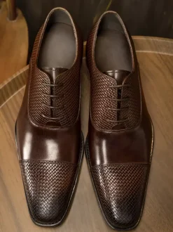 Mocassins en cuir PU pour hommes chaussures habillées