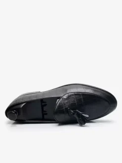 Mocassins Hommes Chaussures En Cuir À Bout Rond Mariage Formelles Derby