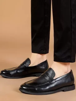 Mocassins Penny pour hommes chaussures de mariage