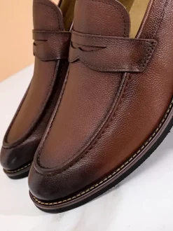 Mocassins Penny pour hommes chaussures de mariage