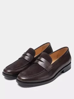 Mocassins Chaussures En Cuir PU Pour Hommes Soirée