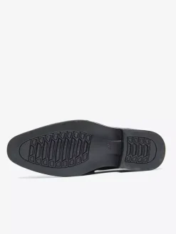 Mocassins à enfiler pour hommes chaussures décontractées noires pour mariage travail formel bout pointu pour smoking