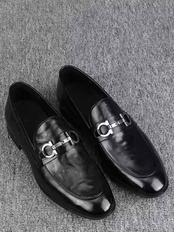 Mocassins à enfiler pour homme chaussures décontractées en cuir