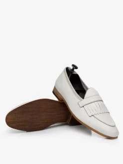 Mocassins Penny pour hommes chaussures de bal de promo de mariage à enfiler en cuir style artistique