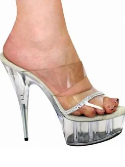 Mules sexy talon haut plateforme chaussures pole danse