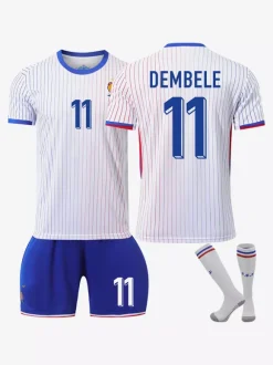 NO.7 GRIEZMANN NO.10 MBAPPÉ EURO Team Away Jersey Ensemble 3 pièces pour hommes