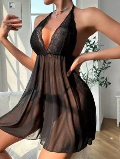 Nuisettes Chic Sleep noires