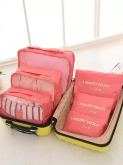 Organisateur De Voyage Sac À Vêtement Rangement Valise Ensemble