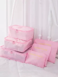 Organisateur De Voyage Sac À Vêtement Rangement Valise Ensemble