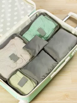 Organisateur De Voyage Sac À Vêtement Rangement Valise Ensemble