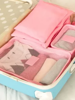 Organisateur De Voyage Sac À Vêtement Rangement Valise Ensemble