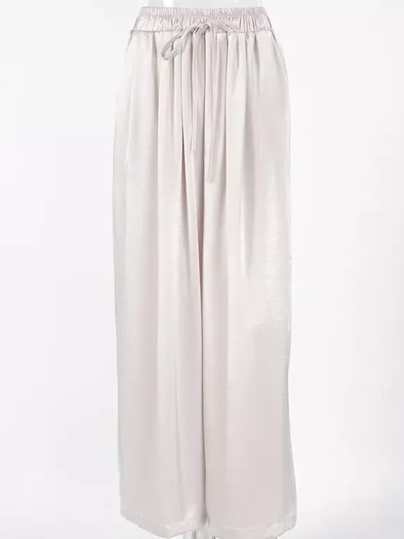 Pantalon abricot taille haute