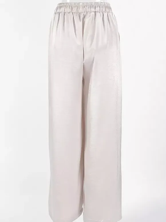 Pantalon abricot taille haute