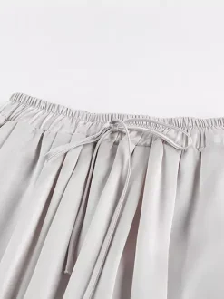 Pantalon abricot taille haute