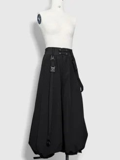 Pantalon Lolita Steampunk Harem Lolita Noir