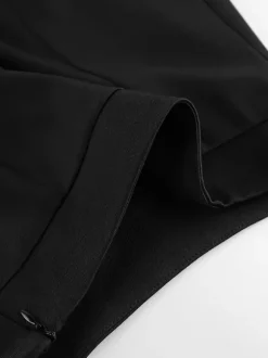 Pantalon noir taille haute