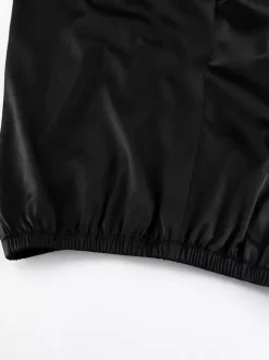 Pantalon noir taille haute