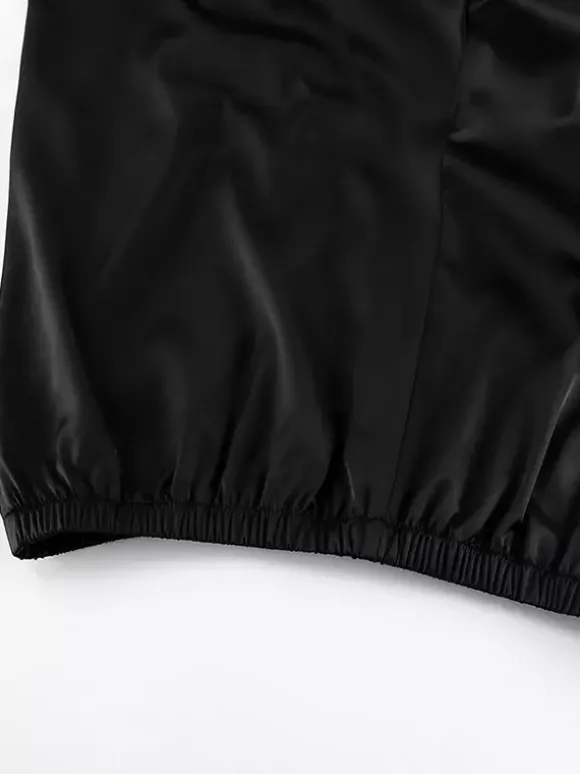 Pantalon noir taille haute