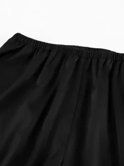 Pantalon noir taille haute