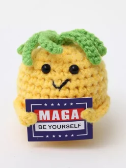 Peluche citrouille d'Halloween au crochet faite à la main décoration amigurumi mignonne