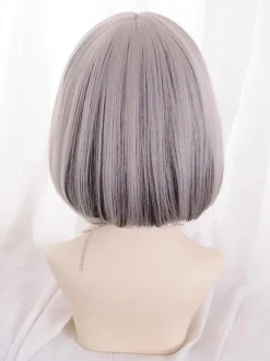 Perruque Lolita de 14 pouces mettant en valeur la fibre résistante à la chaleur des cheveux comme accessoires Lolita Image