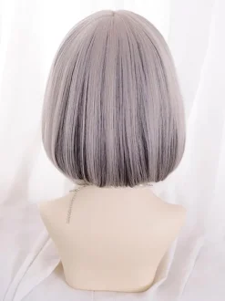 Perruques Lolita douces cheveux longs en surbrillance fibre résistante à la chaleur accessoires Lolita couleur fendue