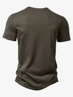 Polo En Coton Pour Hommes T-Shirt À Manches Courtes Décontracté