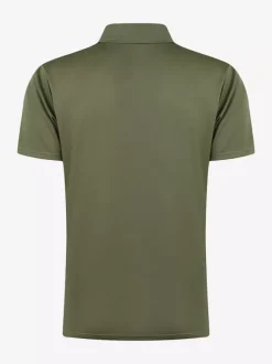Polo pour homme à col rabattu et manches courtes avec fermeture éclair et coupe classique