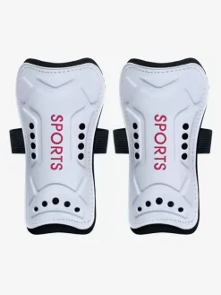 Protège-Tibias De Football Sport Hommes Noir Protection Course