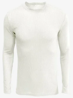 Pulls Homme Cardigan Maille Col Rond Automne Vert Gris
