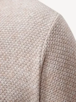 Pulls Homme Maille Col Montant Zipper Confortable Chaud Hiver