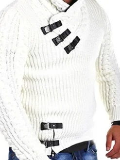 Pulls Homme Pulls Tricots Bijou Hiver Blanc Gris