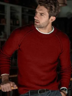 Pulls pour hommes Pulls pour hommes Bijou Col d'hiver Jaune Noir