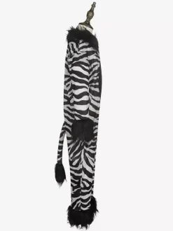 Pyjama Kigurumi zèbre pour enfants combinaison à imprimé animal