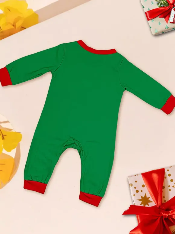 Pyjamas de Noël assortis pour toute la famille motif Père Noël dab noir et rouge collection 2026