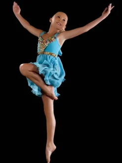 Robe de ballet rouge femme enfant ballerine strass robe en polyester vêtements de danse