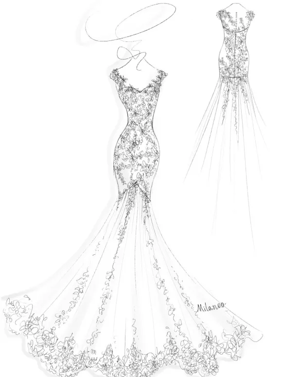 Robe de mariée sirène en dentelle sans manche boutonnée sur dos à traîne