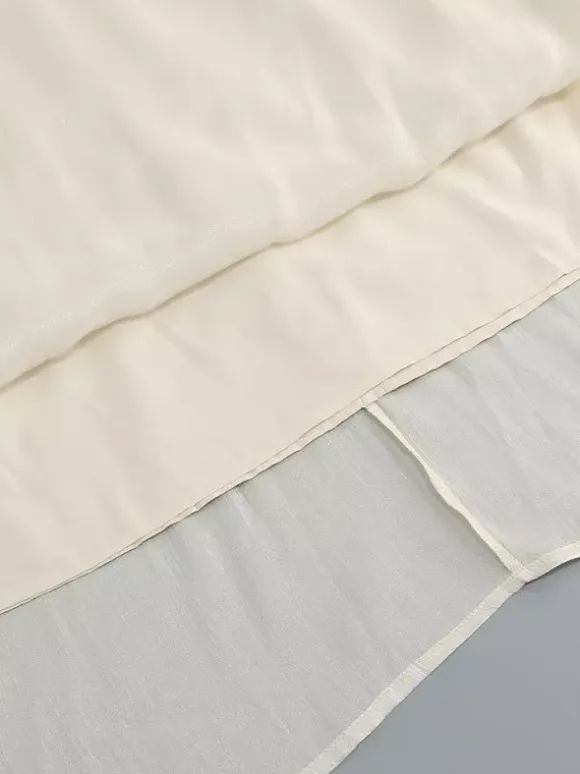 Robe de soirée longue abricot sans bretelles dos nu chic et semi-formelle